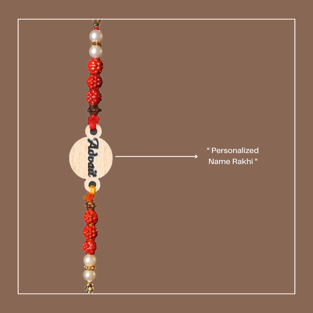 Baby Handprint Kit with Rakhi & Antique Box (0-12 months).