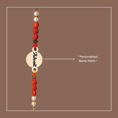 Baby Handprint Kit with Rakhi & Antique Box (0-12 months).