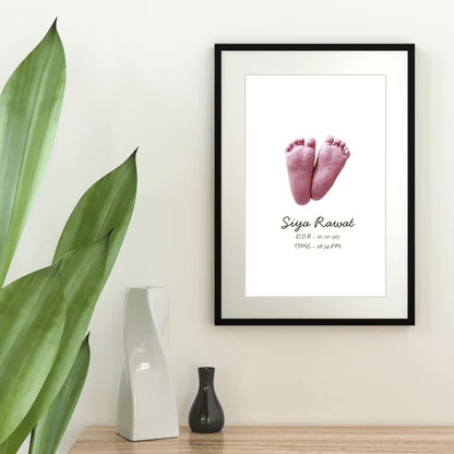 Baby Feet Photo frame (12X18 inches) Decent Articles 