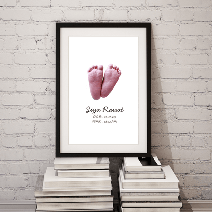 Baby Feet Photo frame (12X18 inches) Decent Articles 