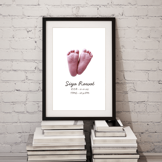 Baby Feet Photo frame (12X18 inches) Decent Articles 